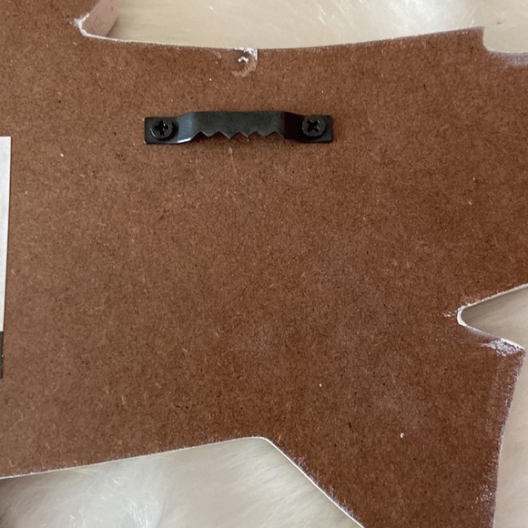 Fish shaped wooden wall sign - Picture 2 of 6